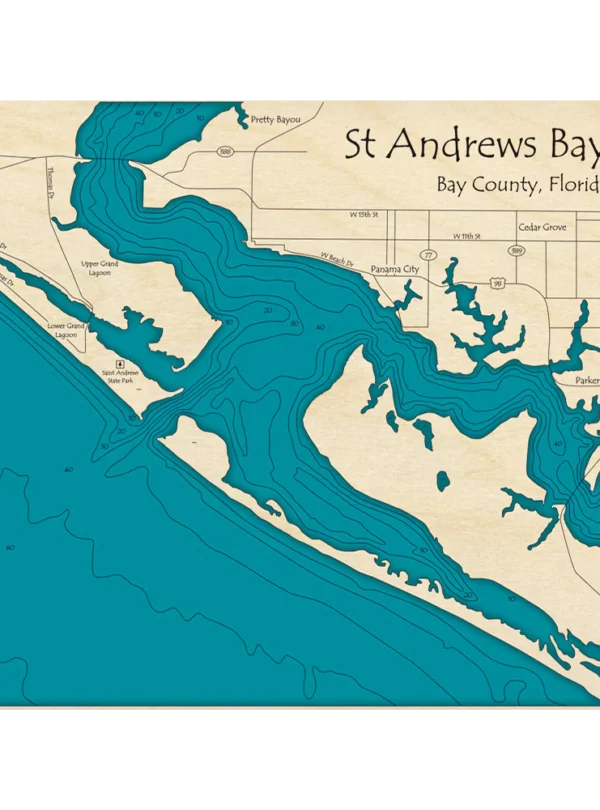 fl-st-andrews-bay-3D-wood-map-2120